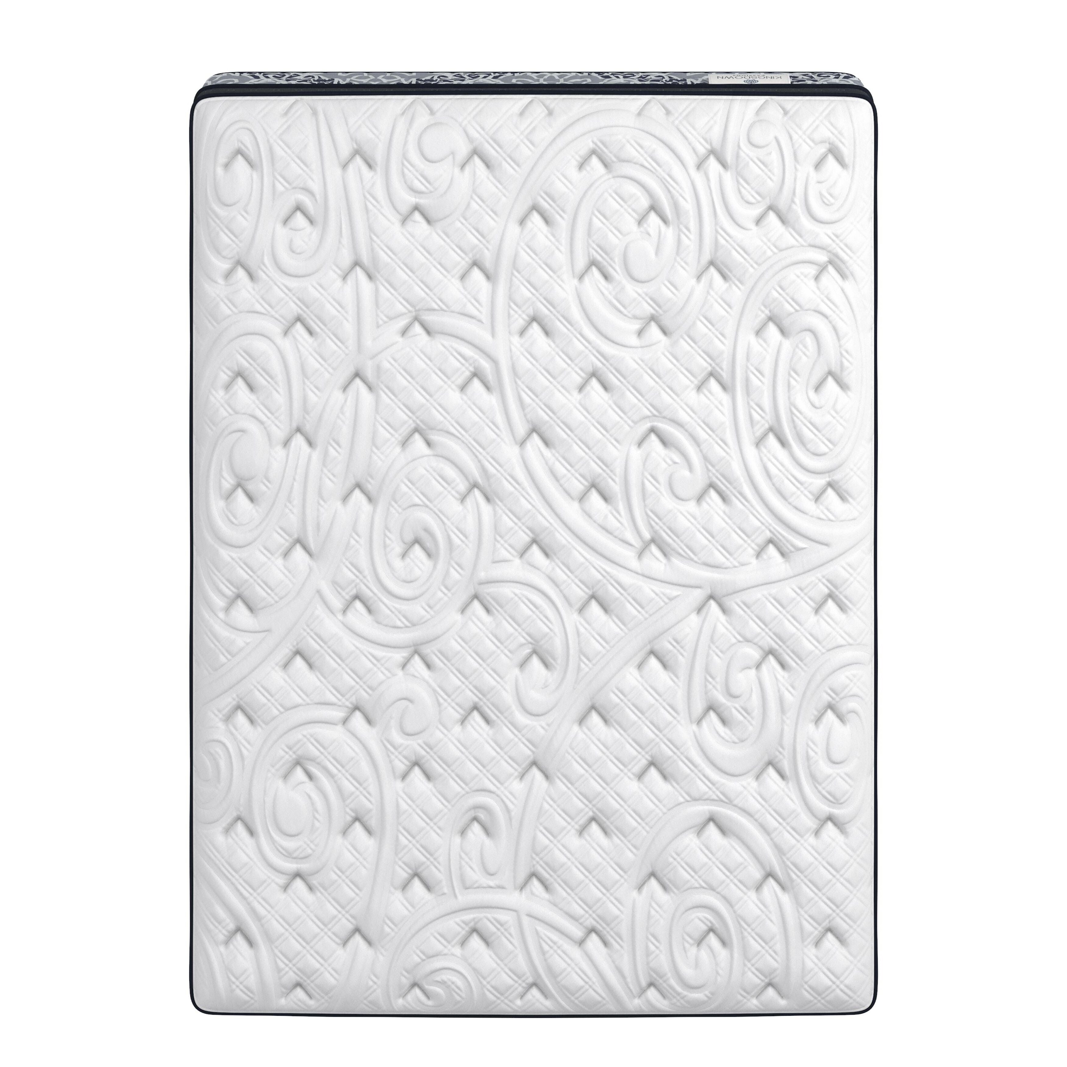 Passions Kelbrooke Plush Euro Pillowtop 16 Inch Hybrid Mattress with Foundation Included