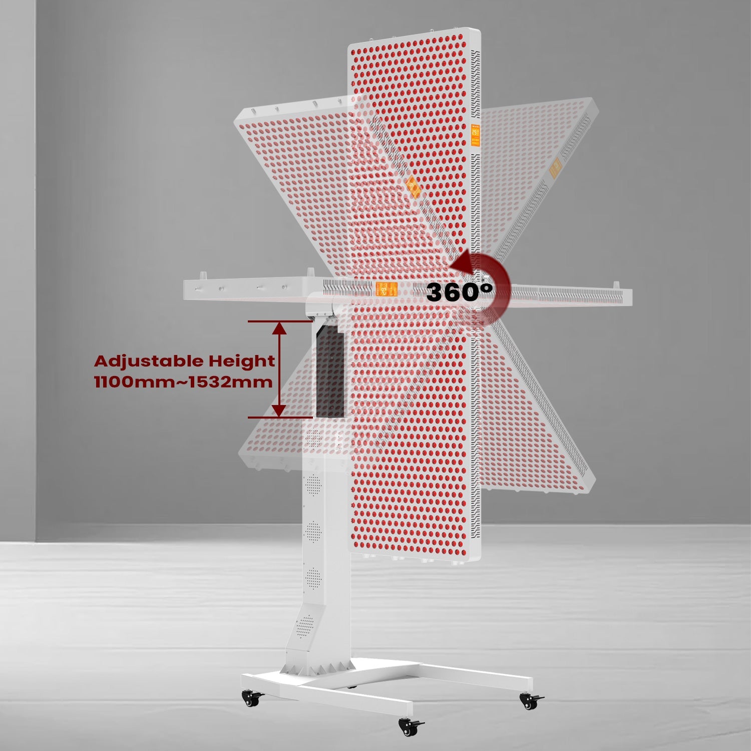 VitalGlow Pulse Full Body Red Light Therapy Panel | 576 LED Recovery & Performance System