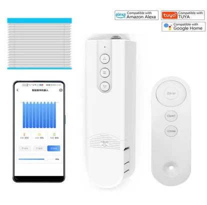 Tuya Smart Blind Motor USB Wifi Automatic Electric Roller Shutter Shadows App Control Lifting Curtain Opening Closing Driver