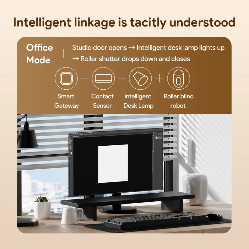 Tuya Bluetooth Smart Roller Blind Curtain Robot Type C Port Use Smart Life APP Remote Control Google Alexa Siri Voice Control