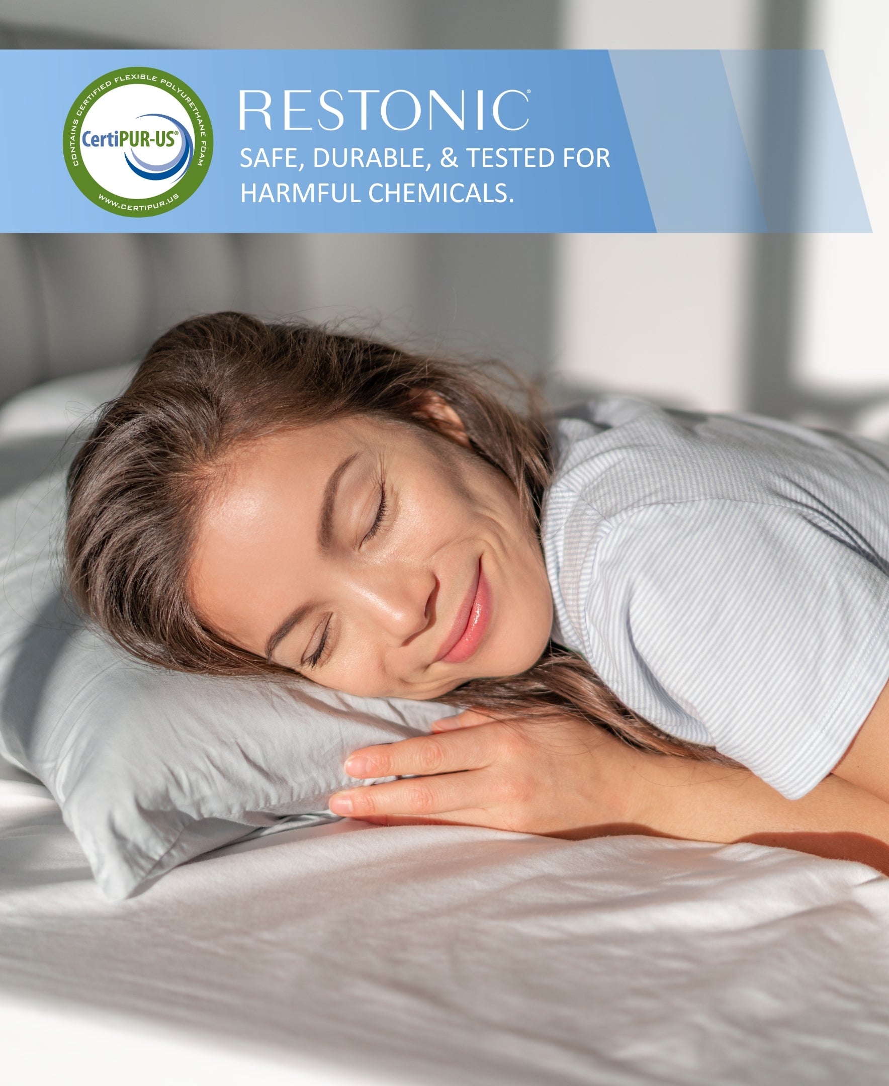 Restonic ComfortCare Hybrid Restful Nights Plush King Mattress