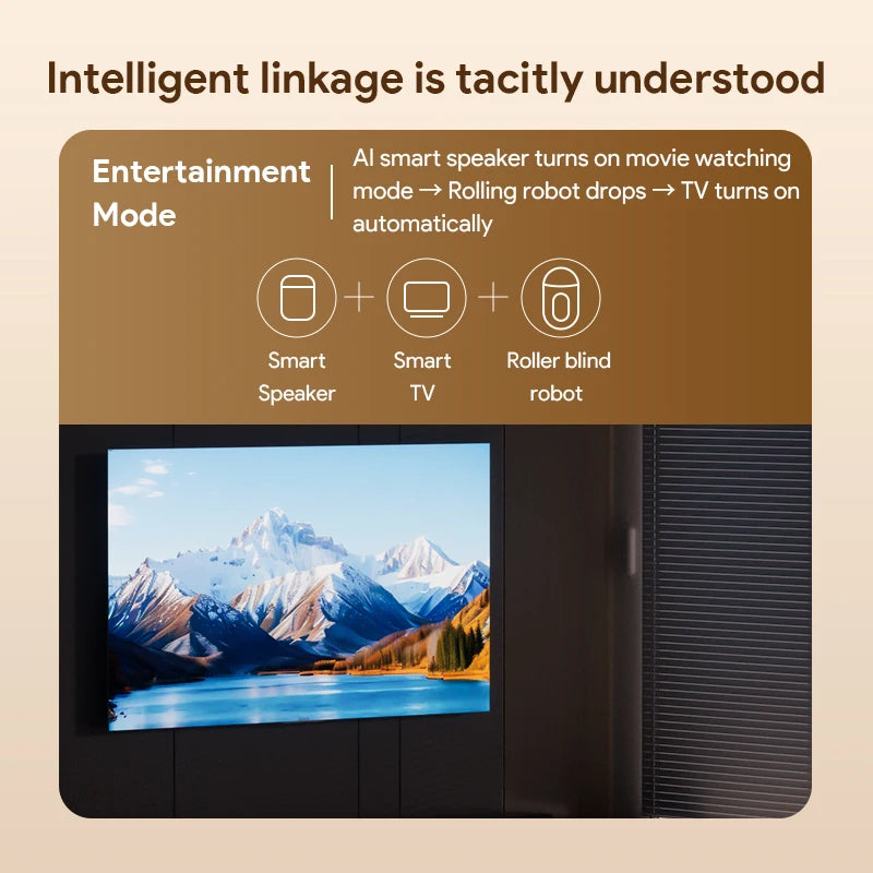 Tuya Bluetooth Smart Roller Blind Curtain Robot Type C Port Use Smart Life APP Remote Control Google Alexa Siri Voice Control